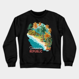 Dominican Republic Crewneck Sweatshirt